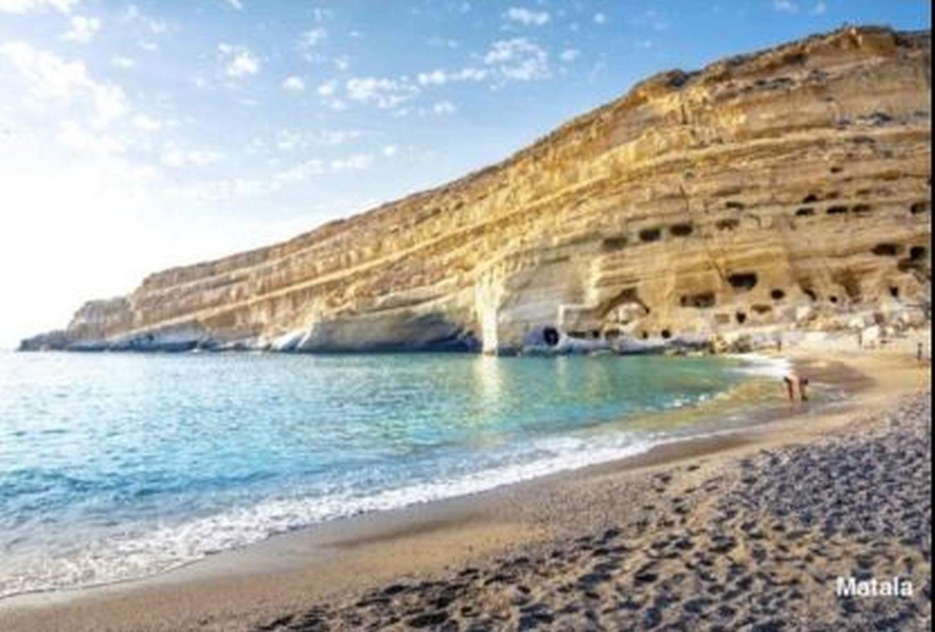 Stone House Elefteria Near Matala Beach Petrokefálion Esterno foto
